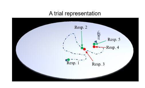 Estimating the cognitive load in physical spatial navigation 